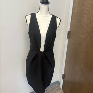 Finders Keepers Black Backless Dress